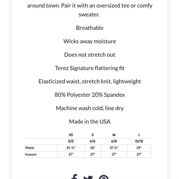 Terez Heathered Green Camo Leggings Size Small - Picture 11 of 11